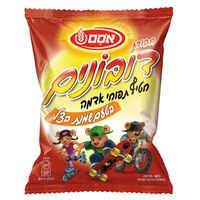 חטיף תפוחי אדמה דובונים בטעם שמנת בצל אסם 40 גרם