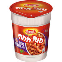 מנה חמה פסטה ברוטב עגבניות אסם 62 גרם