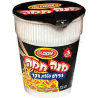מנה חמה נודלס טעם בקר אסם 71 גרם