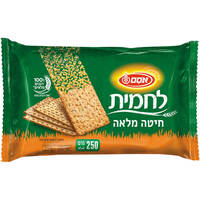לחמית קרקר מקמח חיטה מלא אסם 250 גרם