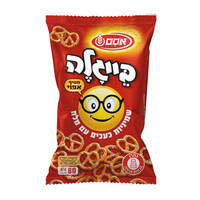 בייגלה שמיניות כעכים חטיף אפוי עם מלח אסם 80 גרם