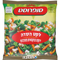 ירקות מוקפאים מעורבים לקט השדה סנפרוסט 700 גרם