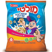 טבעות דגנים מלאים עם דבש מולטי אשבול 420 גרם
