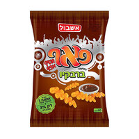 חטיף תירס אפוי פאף בטעם ברביקיו אשבול 48 גרם