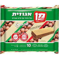 מן וופל עשיריה אגוז 10 * 28 גרם