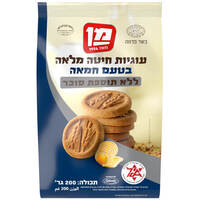 עוגיות חיטה בטעם חמאה ללא תוספת סוכר מן 200 גרם