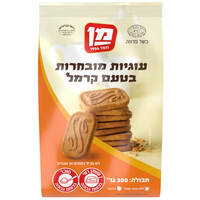 עוגיות בטעם קרמל מן 300 גרם