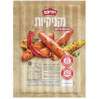 נקניקיות עוף חריפות יחיעם 1 קילו