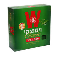 תה קלאסי טעם עשיר ויסוצקי 100 שקיקים
