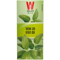 תה שחור עם נענע ויסוצקי 25 שקיקים