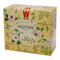 חליטת קמומיל הגן הקסום ויסוצקי 50 שקיקים