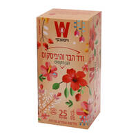 חליטת ורד הבר והיביסקוס הגן הקסום ויסוצקי 25 שקיקים