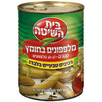 מלפפונים בחומץ קטנים 13-17 בית השיטה 560 גרם