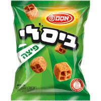 ביסלי חטיף חיטה בטעם פיצה אסם 55 גרם