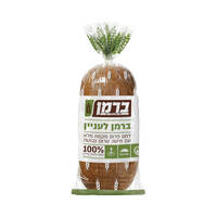 לחם ברמן לעניין מקמח מלא עם חיטה טרום נבוטה פרווה ברמן 750 גרם