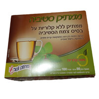 ממתיק על בסיס סטיביה מתוק וקל 100 שקיות