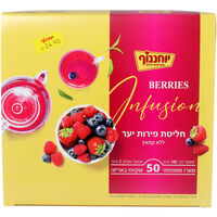 חליטת פירות יער יוחננוף 50 שקיקים