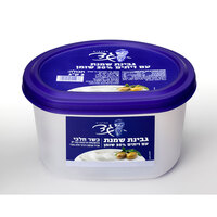 גבינה שמנת עם זיתים 30% מחלבת גד במשקל