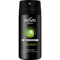 דאודורנט ספריי גוף לגבר אנרג'י נובו מן 150 מ