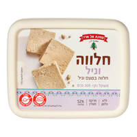 חלבה בטעם וניל בתוספת סיבים תזונתיים טחינת אל ארז 300 גרם