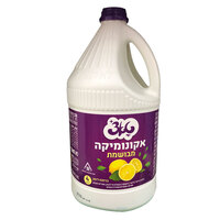 אקונומיקה מבושמת בניחוח לימון טאצ' 4 ליטר