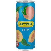 נקטר אפרסק בפחית ספרינג 330 מ