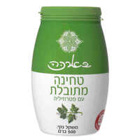 טחינה מתובלת עם פטרוזיליה בארכה 500 גרם