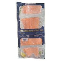 נתחי פילה דג סלמון נורבגי קפוא רמי לוי במשקל
