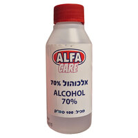 אלכוהול 70% אלפא  100 מ