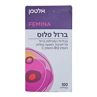 ברזל פלוס פמינה פורמולה מיוחדת לנשים אלטמן 100 כמוסות