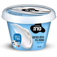 גבינת שמנת 5% טבעי טרה 200 גרם