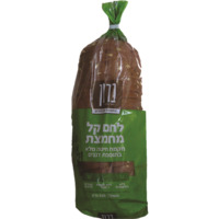 לחם שבעה דגנים קל מחמצת מקמח חיטה מלא מאפית ברון 550 גרם