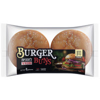 לחמניות המבורגר מאפיית ברון 4 * 105 גרם