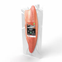 פילה סלמון קוהו קפוא ללא קשקשים 1.4-1.8 100% דג בלדי במשקל