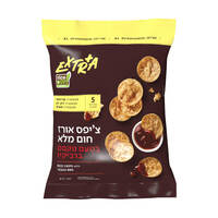 צ'יפס אורז חום מלא בטעם טקסס ברביקיו אקסטרה 120 גרם