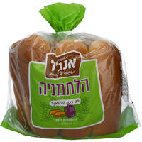 לחמניות רכות הלחמניה מאפיית אנג'ל 6 * 75 גרם