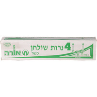 נרות שולחן אורה 4 יחידות