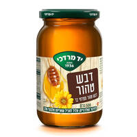 דבש טהור מפרחי בר יד מרדכי 500 גרם