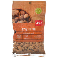 שקד טבעי בקליפה מיה 400 גרם