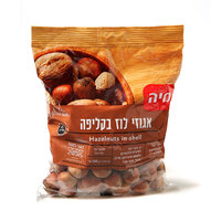אגוזי לוז עם קליפה מיה 500 גרם