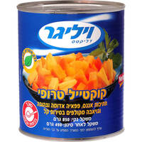 קוקטיל פירות בסירופ ויליגר 850 גרם