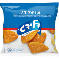 שניצל דג מצופה ומטוגן בתוספת חלבון סויה דלידג 700 גרם