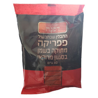 פפריקה מרוקאית מתוקה בשמן בשקית תבליני דפנה 80 גרם
