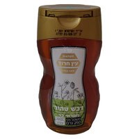 דבש טהור מפרחי בר בבקבוק לחיץ עין חרוד 250 גרם