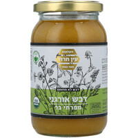 דבש אורגני מפרחי בר עין חרוד 500 גרם
