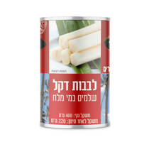 לבבות דקל שלמים במי מלח תומר 400 גרם