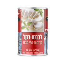 לבבות דקל פרוסות במי מלח תומר 400 גרם