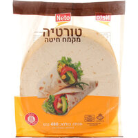 טורטיה מקמח חיטה נטו 25 ס
