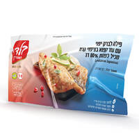 פילה לברק יפני 7-9 קפוא לפחות 80% דג בלדי במשקל