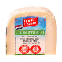 גבינת גאודה עיזים הולנדית חצי קשה 30.6% דלי צ'יז נטו מלינדה 150 גרם
